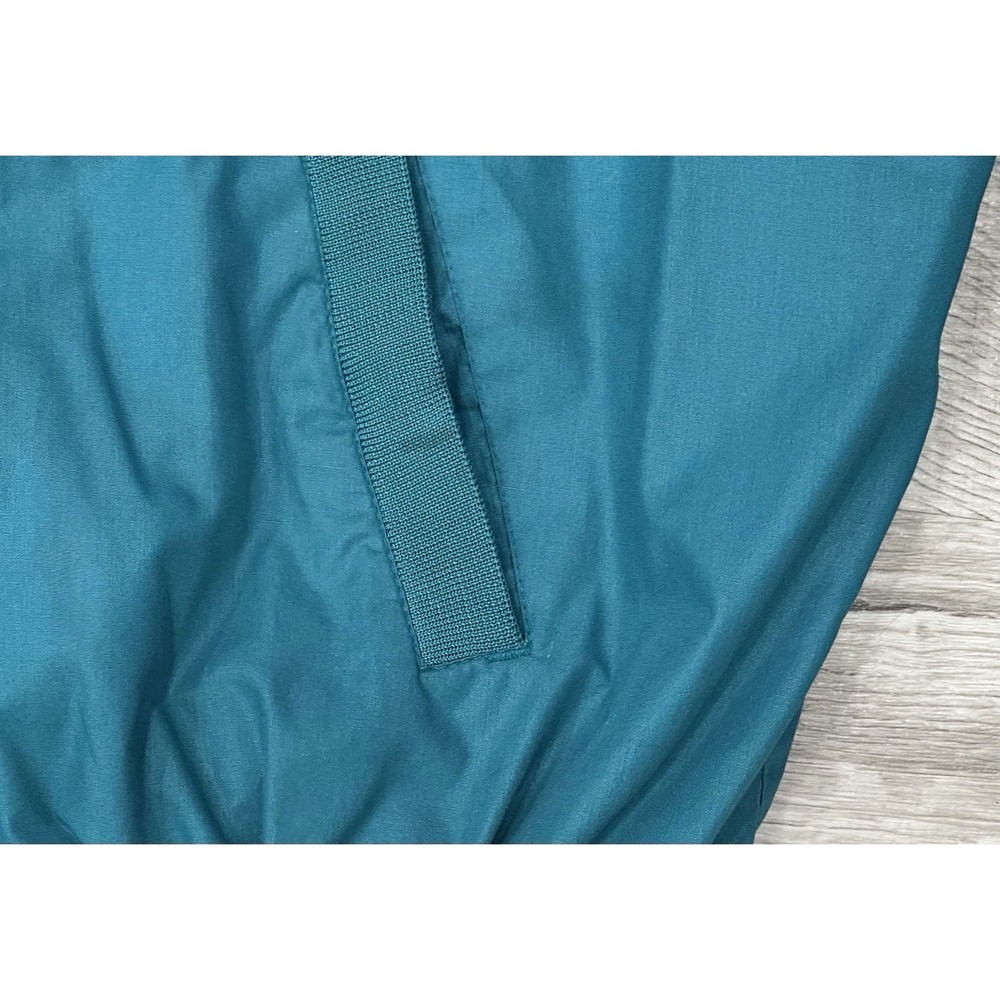 VINTAGE Members Only Jacket Men XLT Teal Turquoise Full Zip Racer Bomber 80s - Picture 4 of 11
